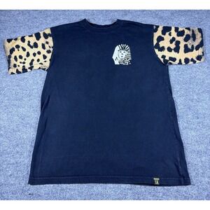 Last Kings T Shirt Mens Large‎ Black Cheetah Sleeve Pharaoh Graphic USA